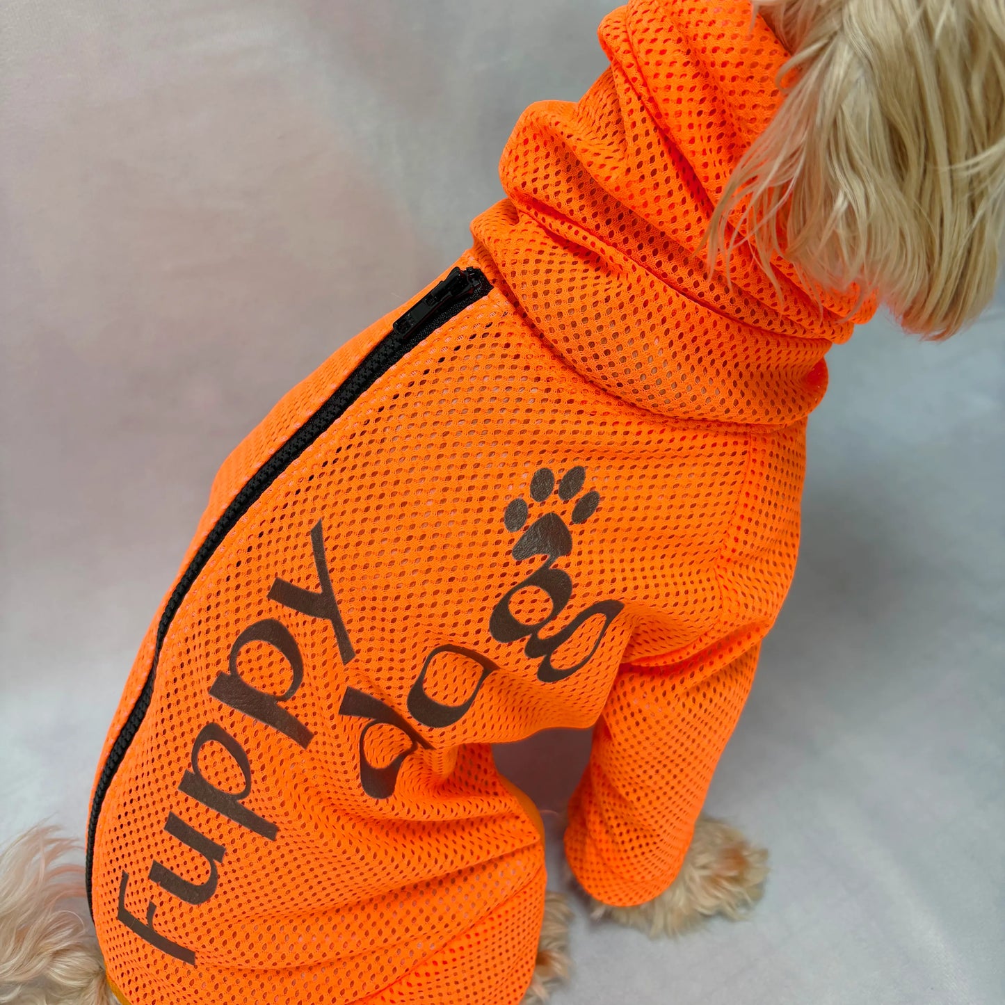 通気性抜群メッシュ生地Zipper Air Mesh Romper