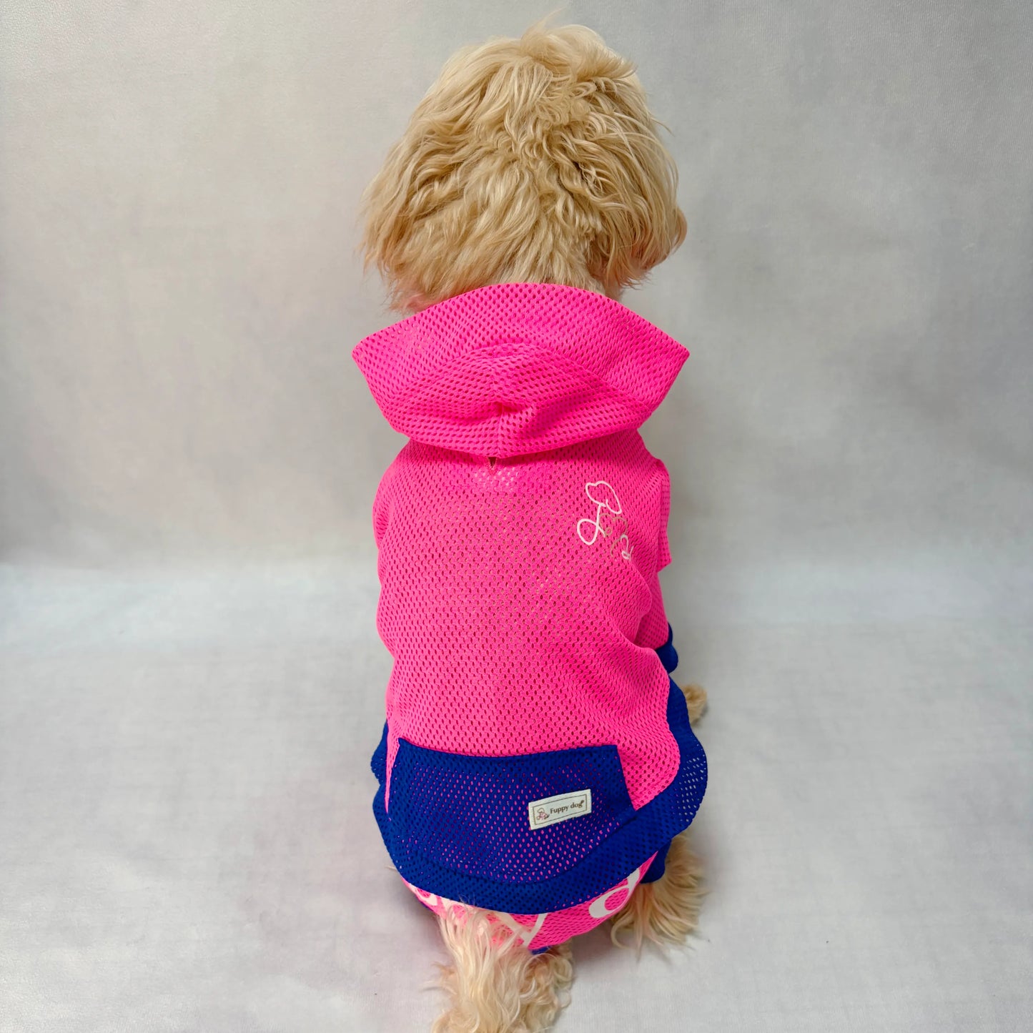 通気性抜群メッシュ生地Hoodie Air Mesh Romper