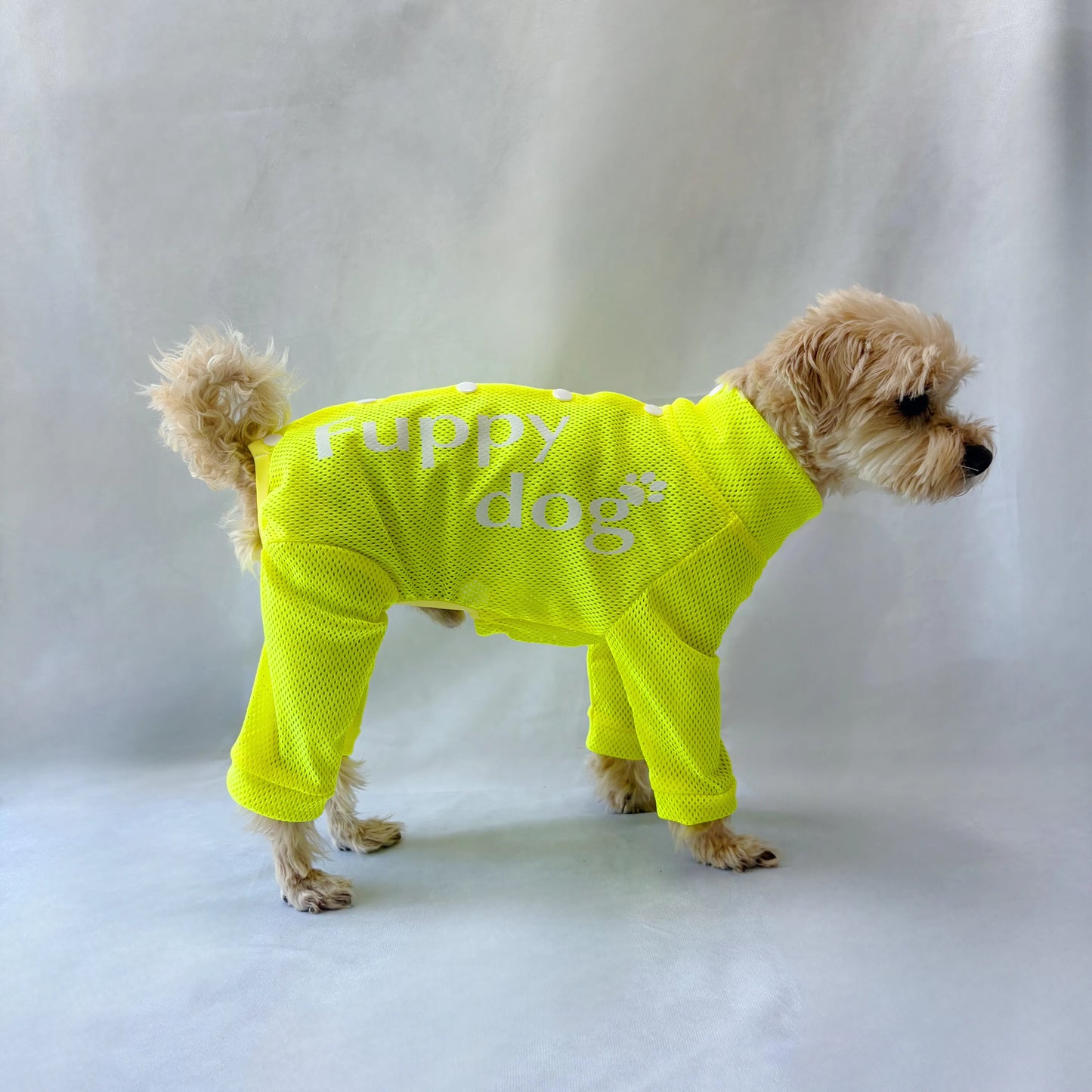 通気性抜群メッシュ生地Button Air Mesh Romper