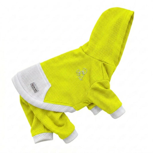 通気性抜群メッシュ生地Hoodie Air Mesh Romper