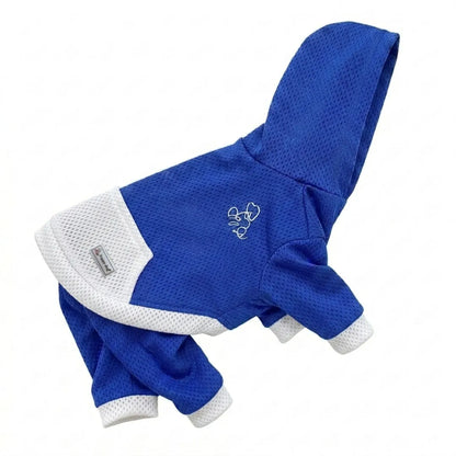 通気性抜群メッシュ生地Hoodie Air Mesh Romper