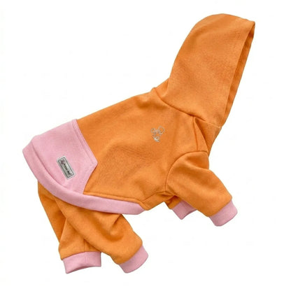 吸水・防汚機能生地Hoodie Easy Care Romper