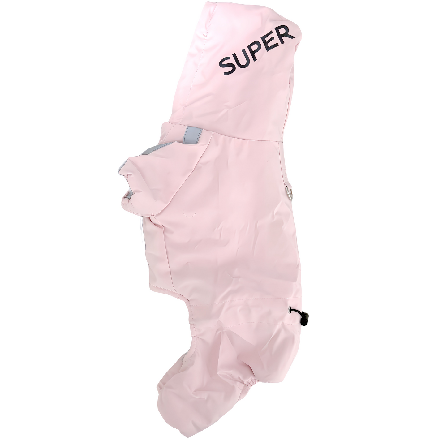 冬向けの犬用洋服、暖かいダウンジャケット風ドッグウェア。もこもこ裏地で防寒対策◎。汚れ防止＆抜け毛対策に最適。反射テープ付きで夜間のお散歩も安心な小型犬向けデザイン。