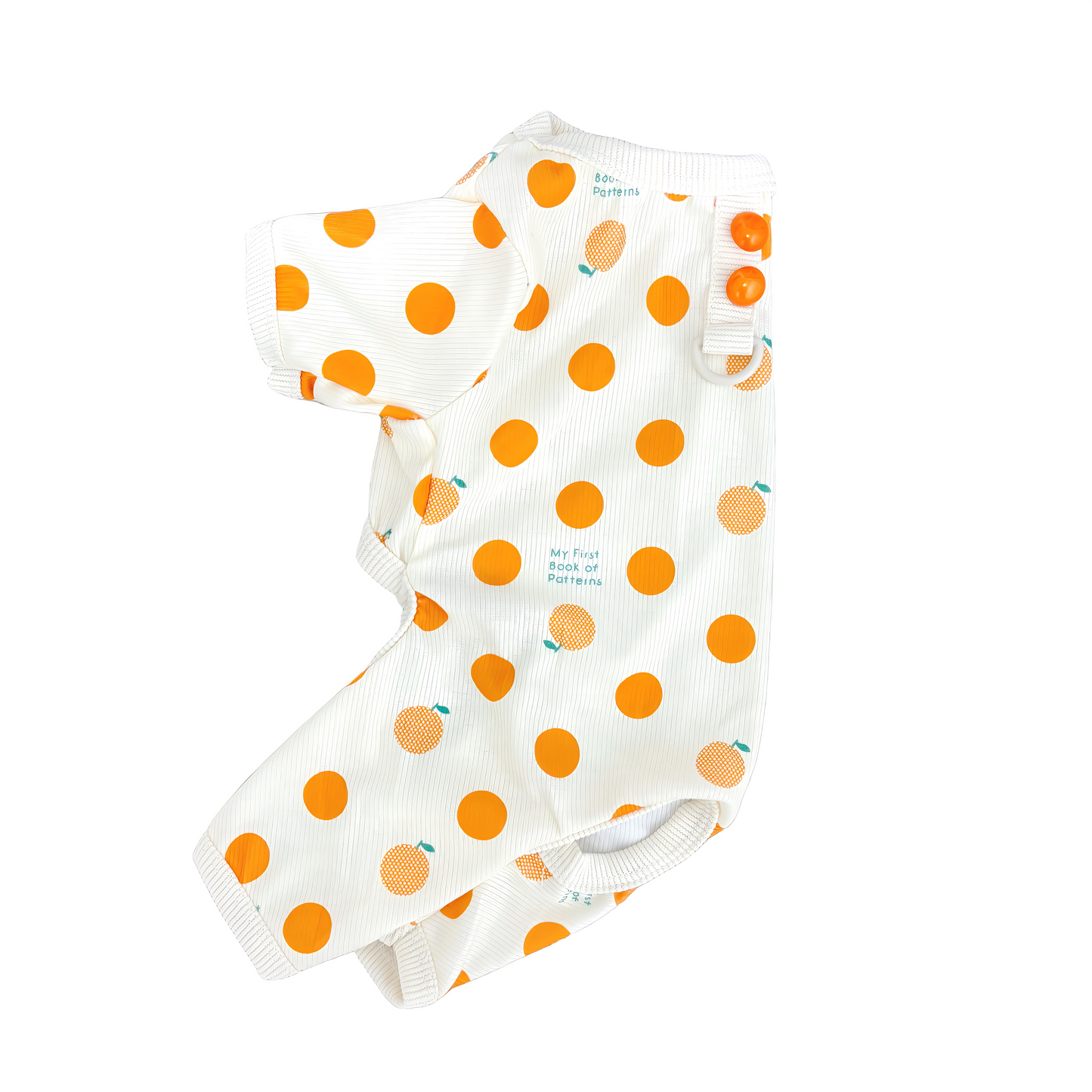 春夏向けの犬用洋服、おしゃれで可愛いフルーツ柄ドッグウェア。防蚊機能＆虫よけ対策◎。汚れ防止＆抜け毛対策に最適。伸縮性があり快適な着心地で、小型犬の部屋着やお散歩にもぴったり。