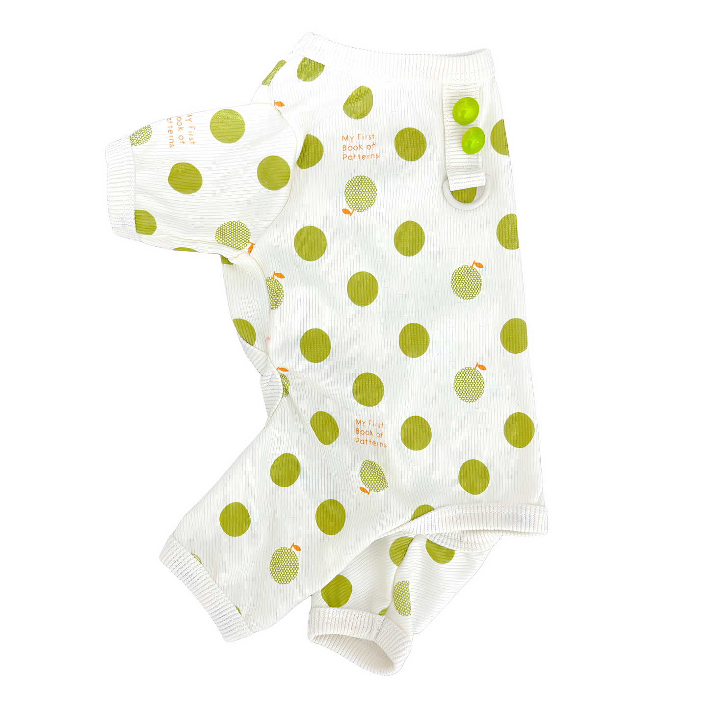 春夏向けの犬用洋服、おしゃれで可愛いフルーツ柄ドッグウェア。防蚊機能＆虫よけ対策◎。汚れ防止＆抜け毛対策に最適。伸縮性があり快適な着心地で、小型犬の部屋着やお散歩にもぴったり。