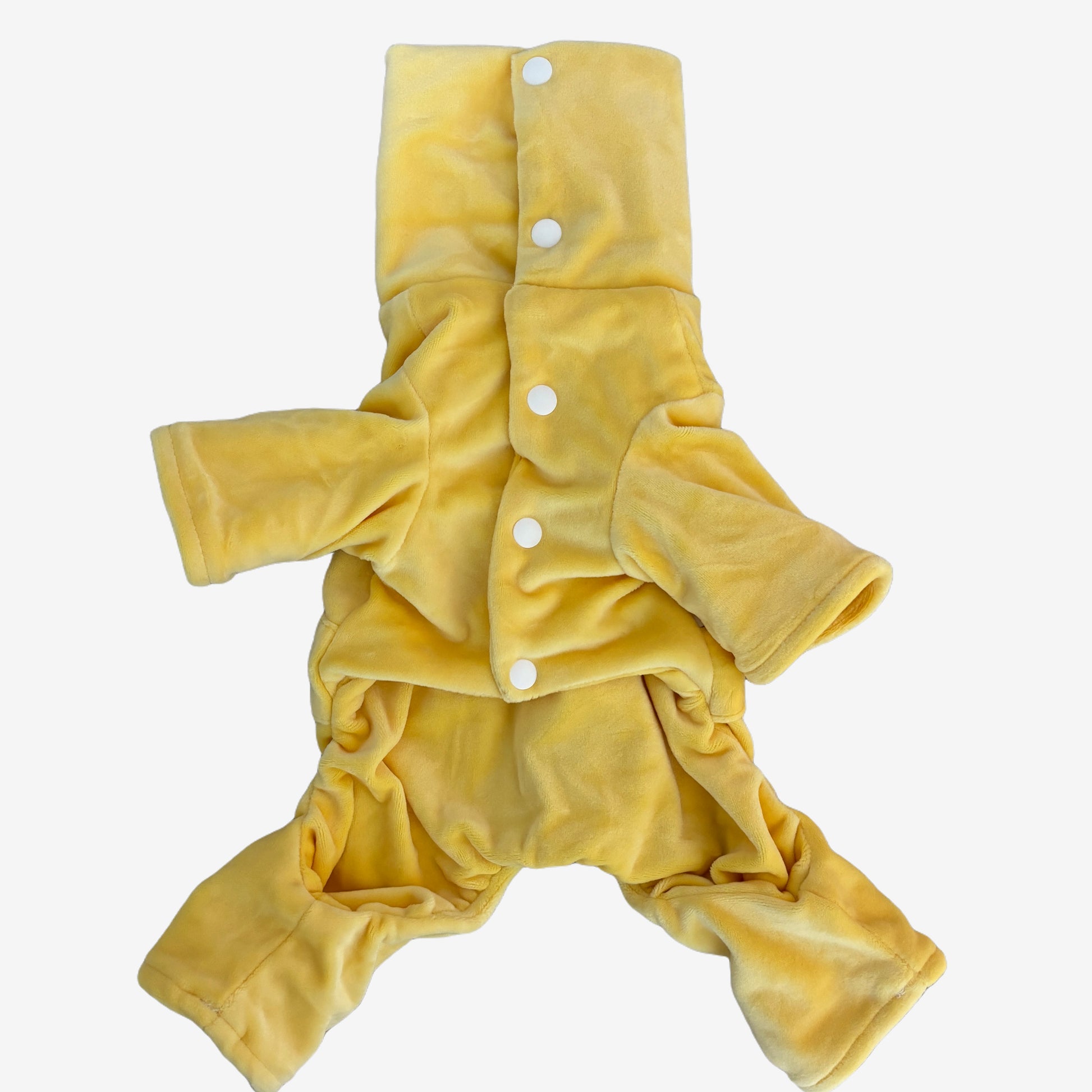 秋冬向けの犬用洋服、暖かいコーデュロイ素材のおしゃれなドッグウェア。防寒・汚れ防止・抜け毛対策に最適。前ボタン仕様で着脱簡単、小型犬にもおすすめ。