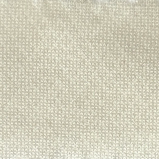 【ハイネックタイプ】スウェット生地-オフホワイト×ブラック