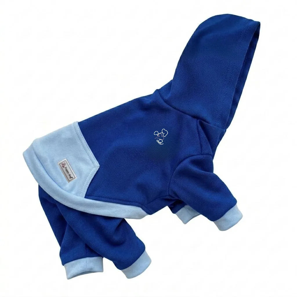 吸水・防汚機能生地Hoodie Easy Care Romper