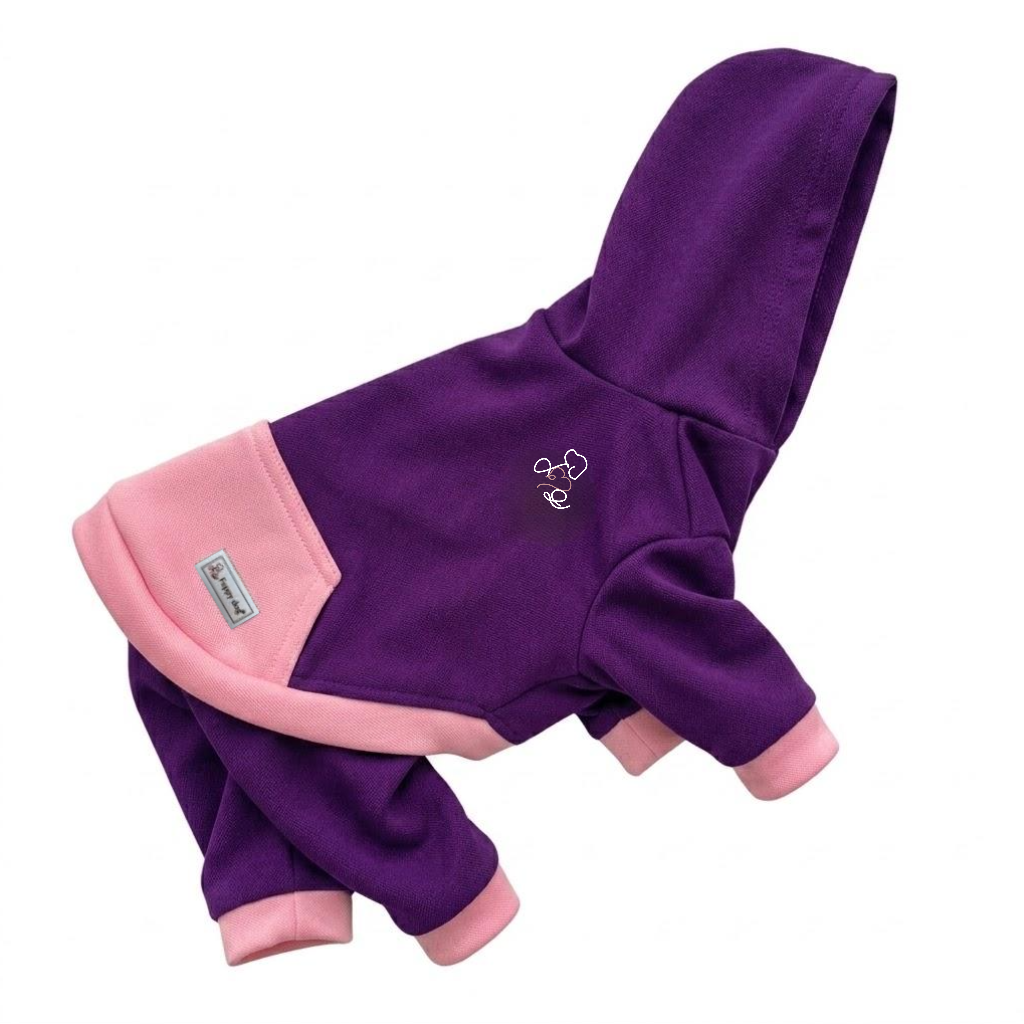 吸水・防汚機能生地Hoodie Easy Care Romper