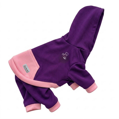 吸水・防汚機能生地Hoodie Easy Care Romper