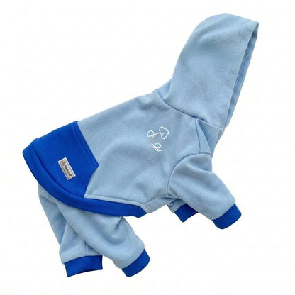 吸水・防汚機能生地Hoodie Easy Care Romper