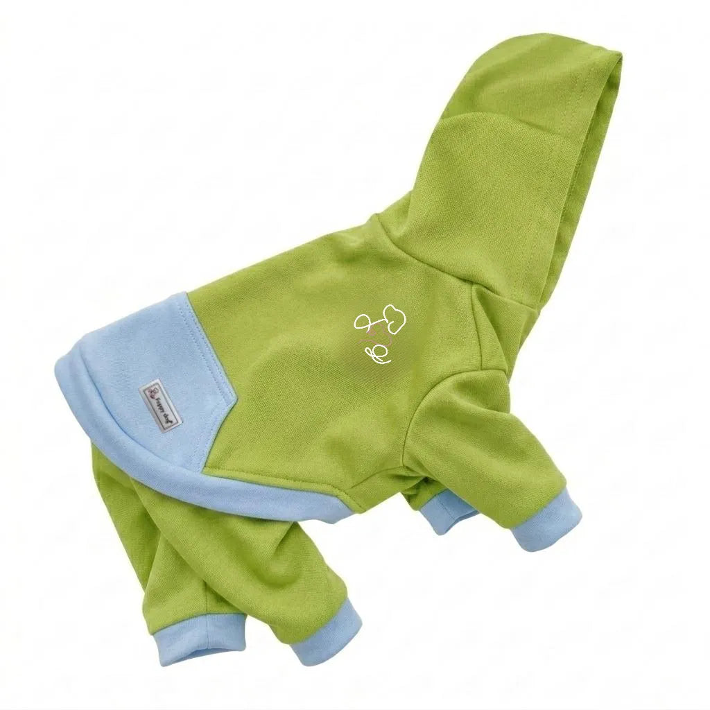 吸水・防汚機能生地Hoodie Easy Care Romper