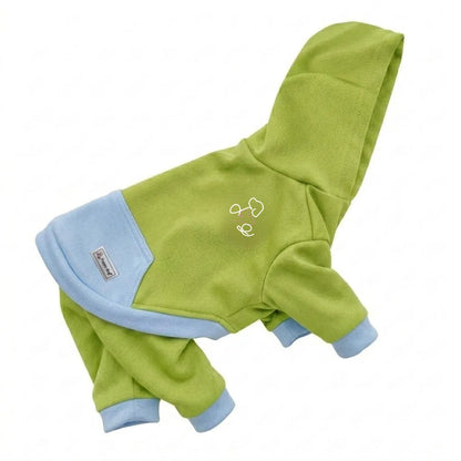 吸水・防汚機能生地Hoodie Easy Care Romper