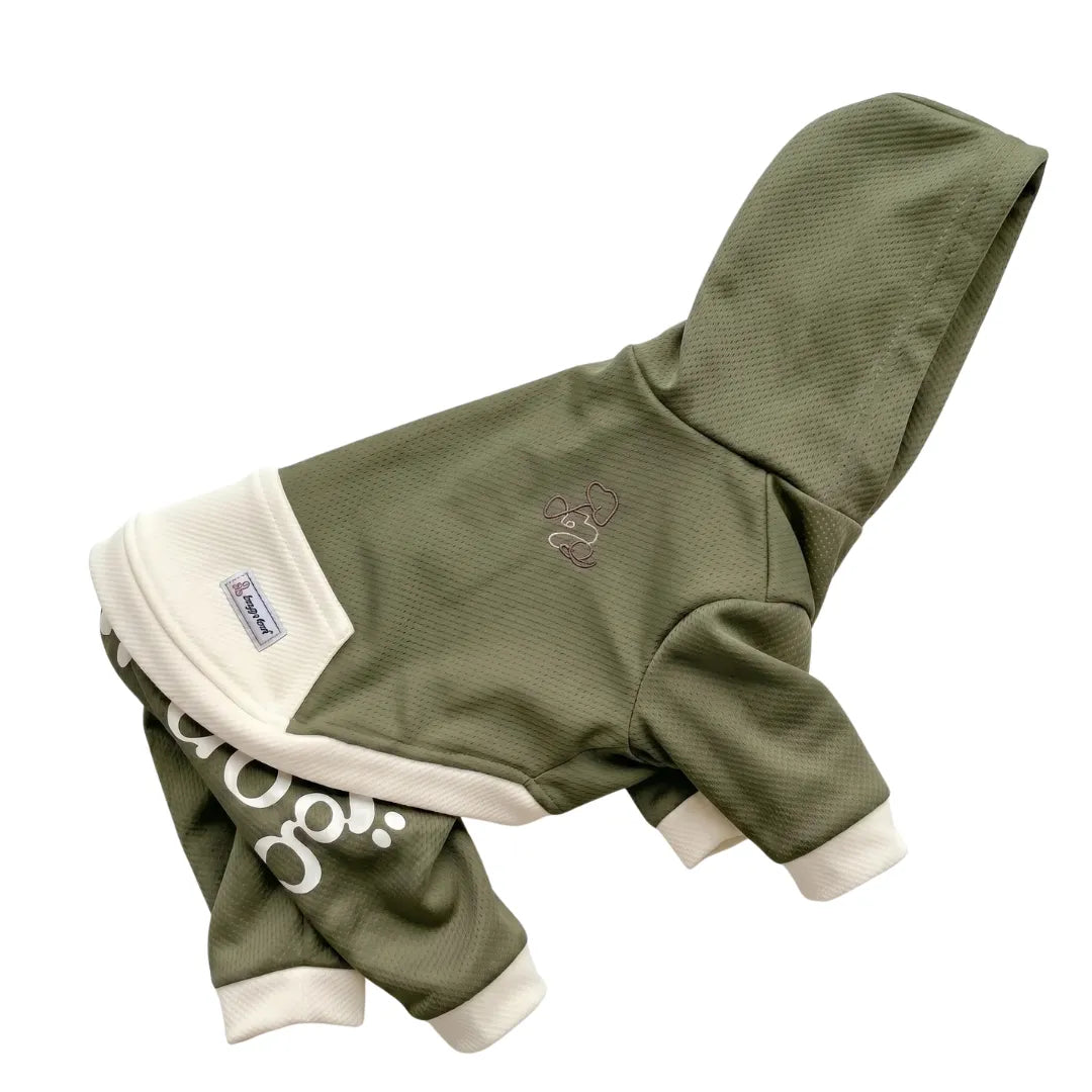 殺虫成分不使用！安全な防蚊メッシュ生地！Hoodie bug-shield fabric Romper