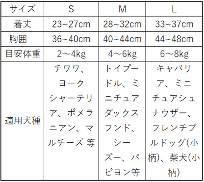 ふんわりチェックのリラックスドッグウェア