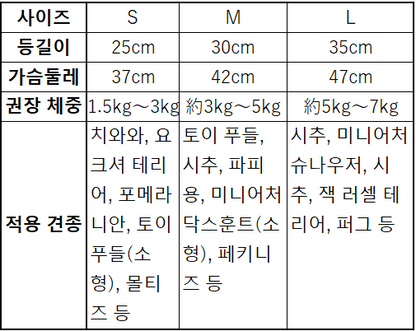 ボーダーカジュアルドッグウェア