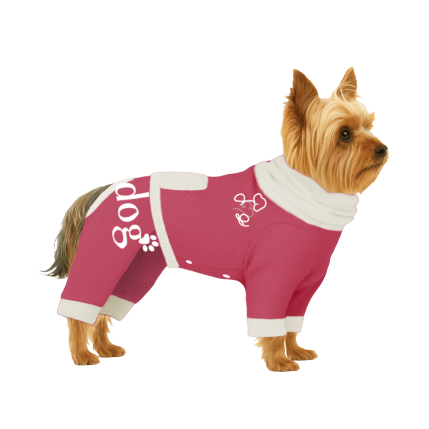 【ハイネックタイプ】メッシュ生地(吸水速乾・遮熱・UV)-ピンク×オフホワイト