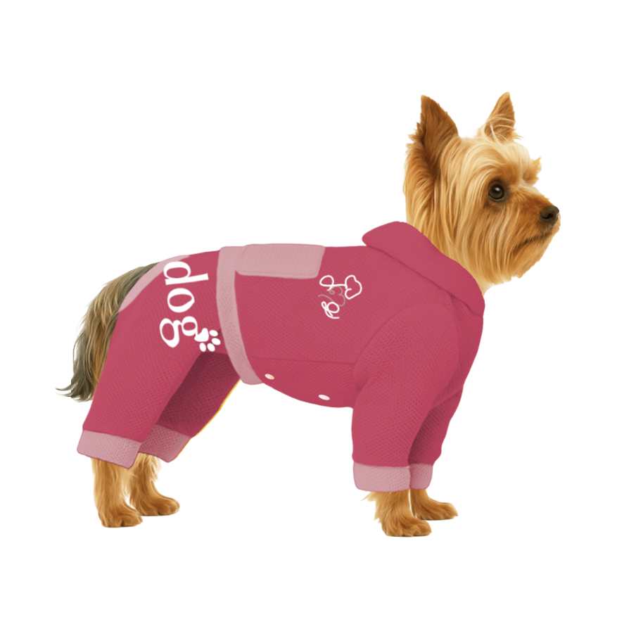 【フードタイプ】メッシュ生地(吸水速乾・遮熱・UV)-ピンク×パステルピンク