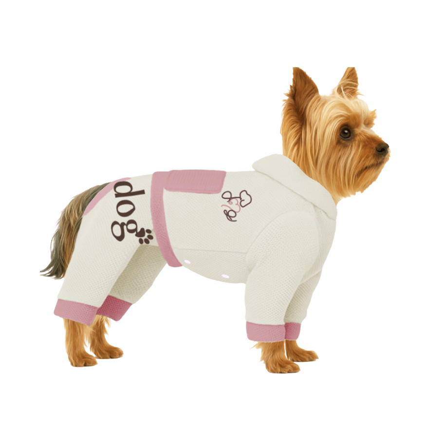 【フードタイプ】メッシュ生地(吸水速乾・遮熱・UV)-オフホワイト×パステルピンク