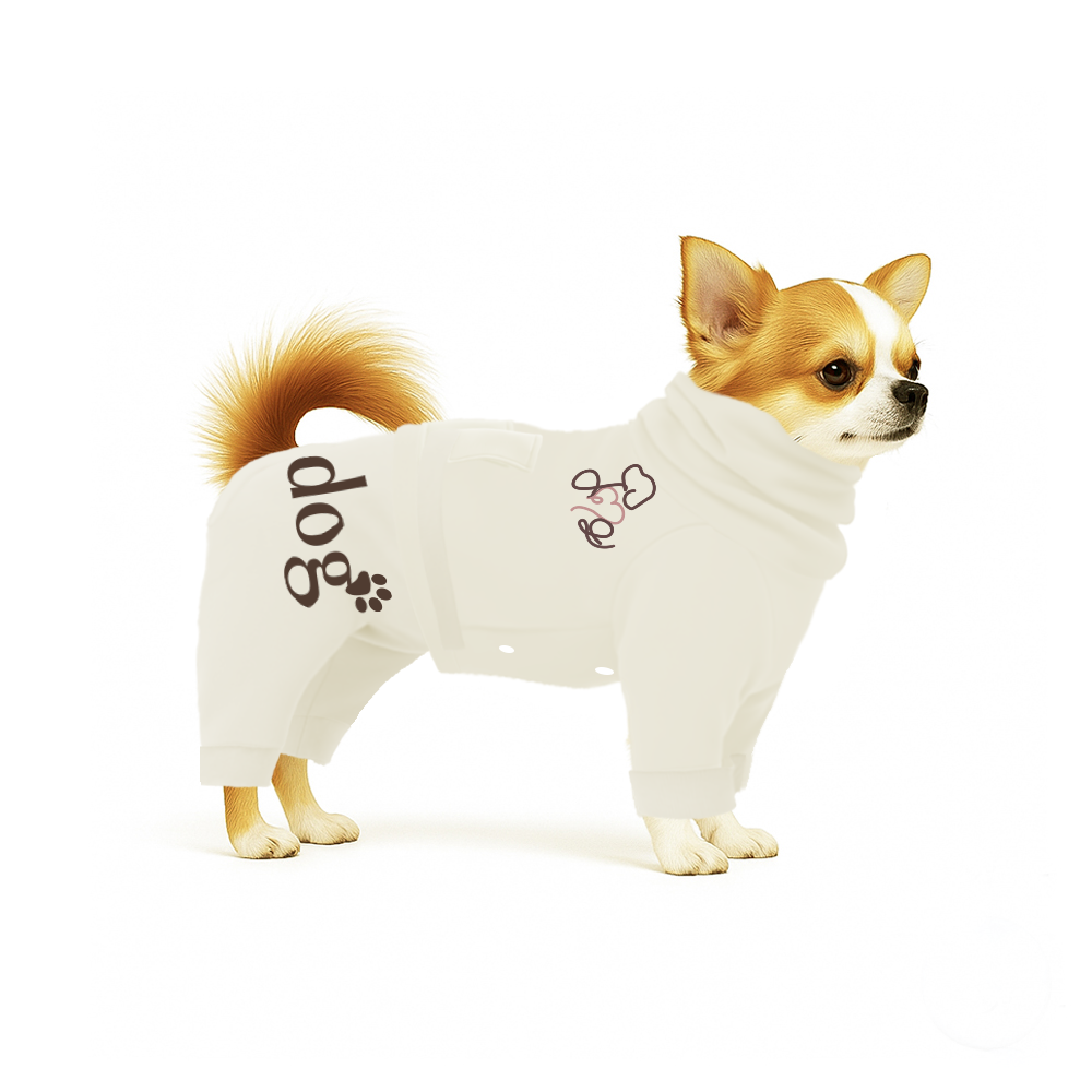 【セミオーダーロンパース】タートルネックタイプ　スウェット生地