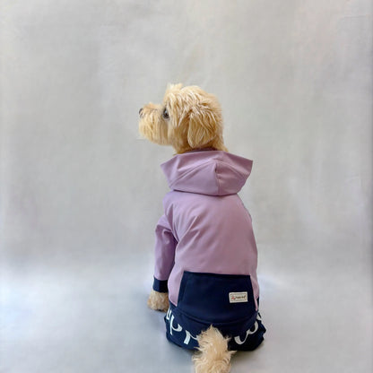 接触冷感！UVカット高伸縮布Hoodie Double Smooth Stretch Romper
